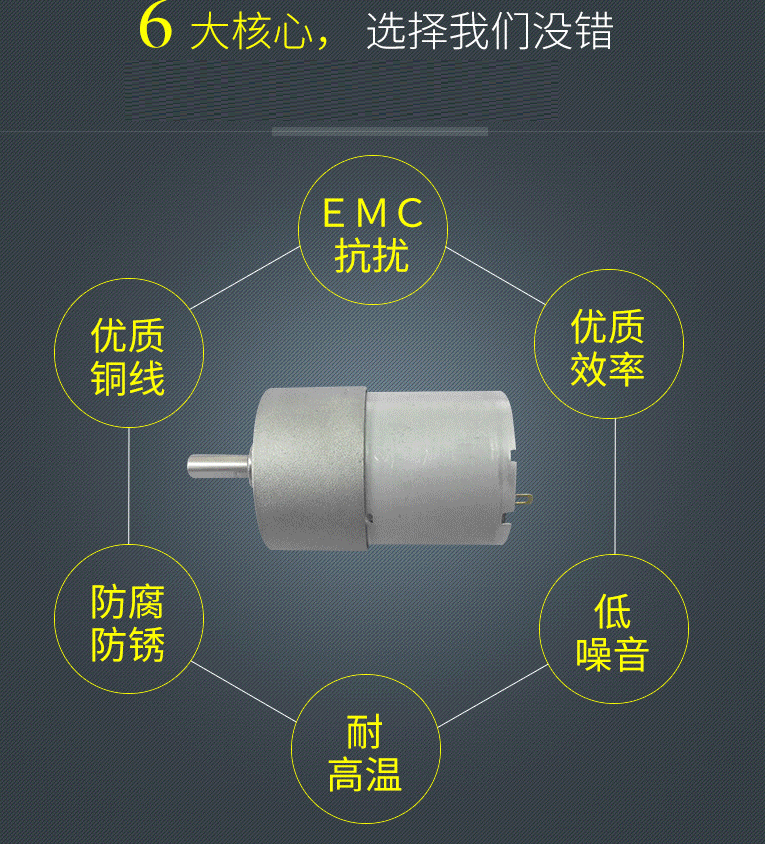 微型減速電機37R3530優勢